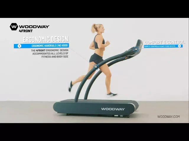 Woodway 4Front Treadmill w/Quick Set Display (Remanufactured)