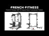 French Fitness SRFT8 Squat Rack Functional Trainer (New)