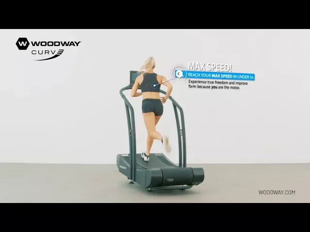 Woodway Curve Trainer Treadmill (Remanufactured)