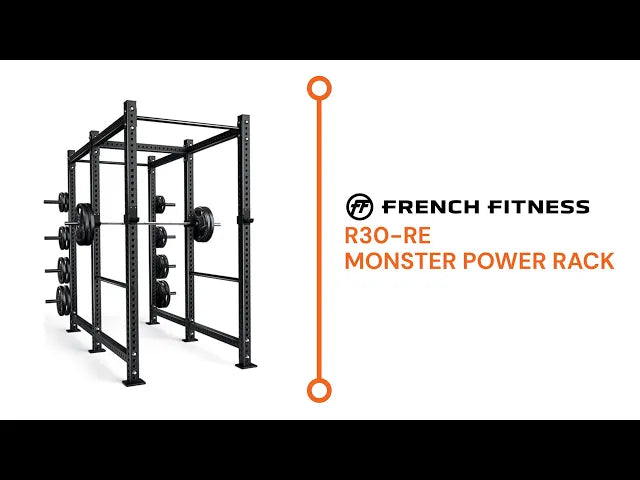 French Fitness R30-RE Monster Power Rack (New) video preview 1