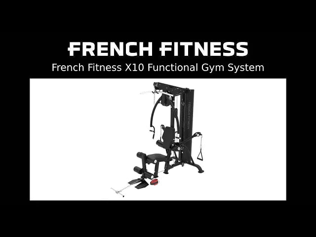 French Fitness X10 Functional Gym System (New) video preview 1
