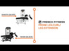 French Fitness Shasta Prone Leg Curl / Leg Extension (New)