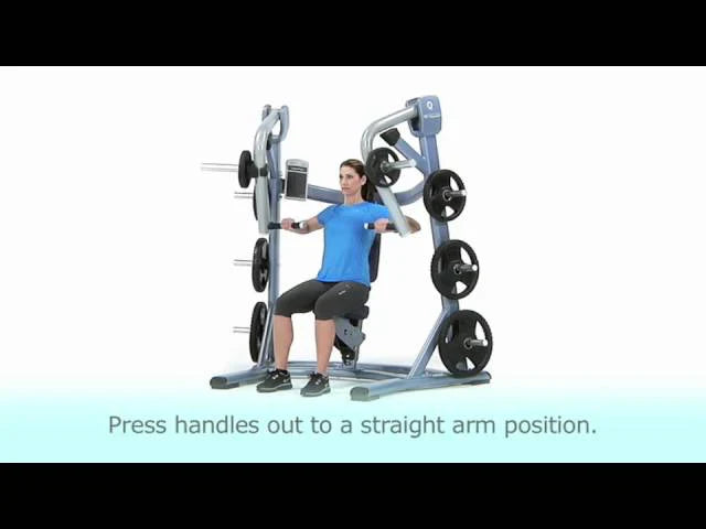 Precor DPL0540 Discovery Plate Loaded Chest Press (Remanufactured)
