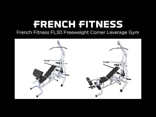 French Fitness FL30 Freeweight Corner Leverage Gym (New) video preview 1