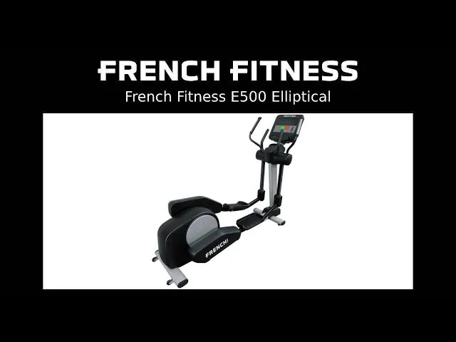 French Fitness E500 Elliptical (New) video preview 1