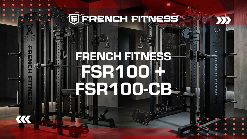 French Fitness FSR100 Commercial Functional Smith Rack System (New) video preview 1