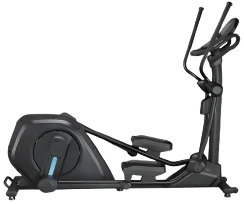 French Fitness E320T Elliptical Trainer w/10" Touch Console - Side view