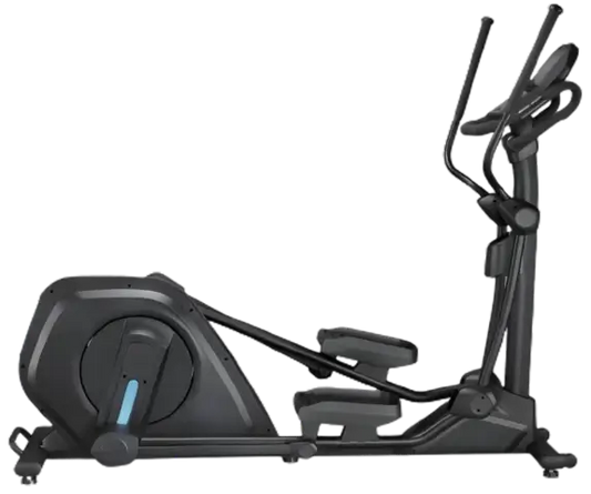 French Fitness E320T Elliptical Trainer w/10" Touch Console - Side view