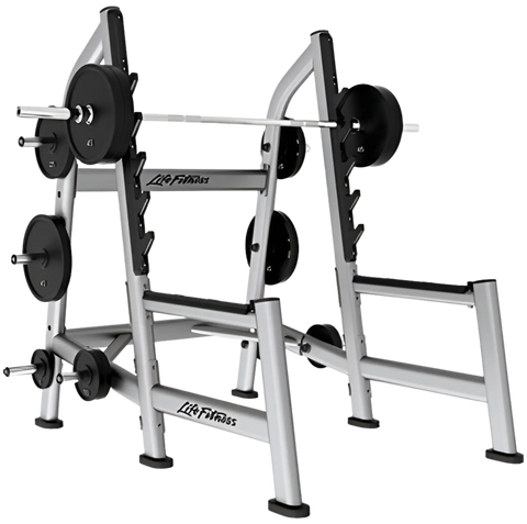Life Fitness Signature Olympic Squat Rack (Remanufactured) Image