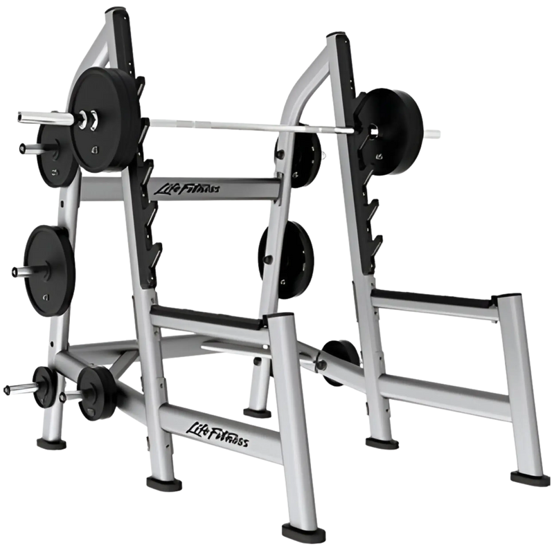 Life Fitness Signature Olympic Squat Rack (Remanufactured) Image