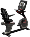 Star Trac 8 Series Recumbent Bike w/16" Embedded Display - Black (New) Image 4