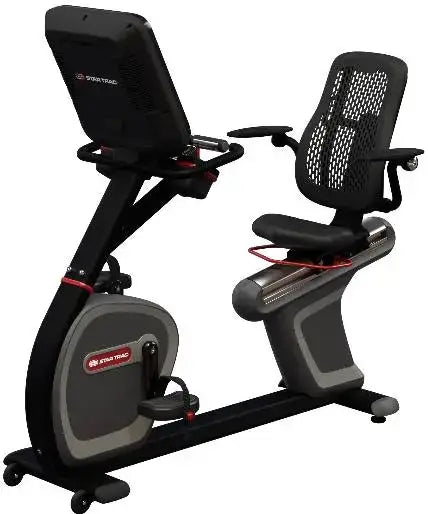Star Trac 8 Series Recumbent Bike w/16" Embedded Display - Black (New) Image 9