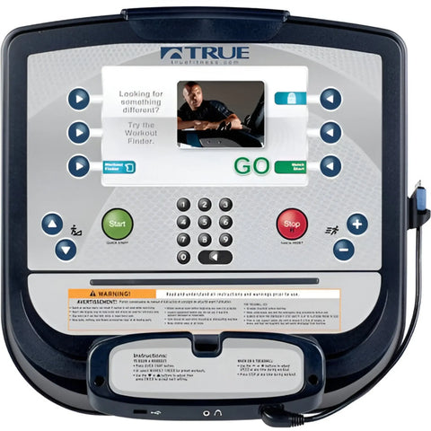 True Fitness CS600 Treadmill w/9" Escalate LCD (Remanufactured) Image 3