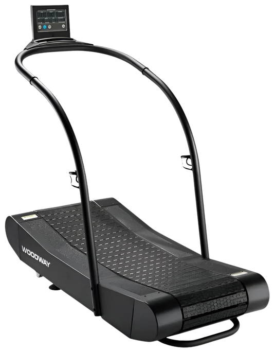 Woodway Curve Trainer Treadmill - Angled View