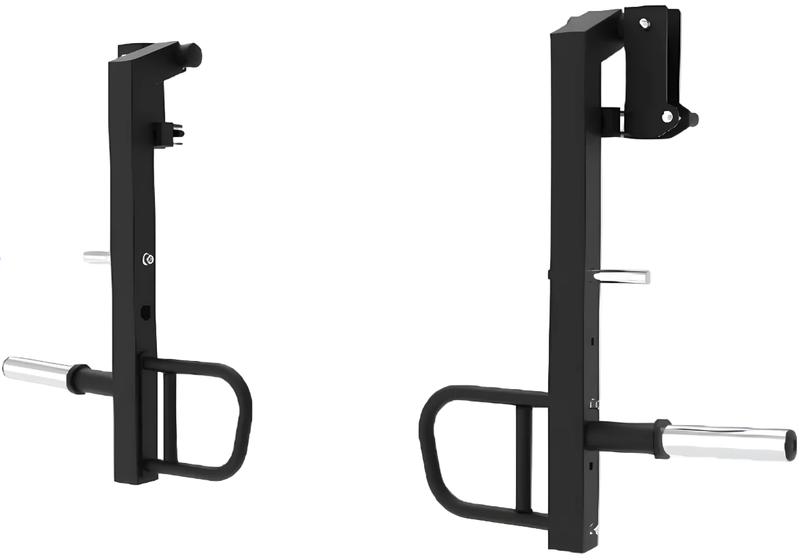 French Fitness FSR110 Jammer Arms - Angled front view