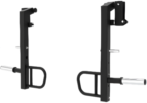 French Fitness FSR110 Jammer Arms - Angled front view