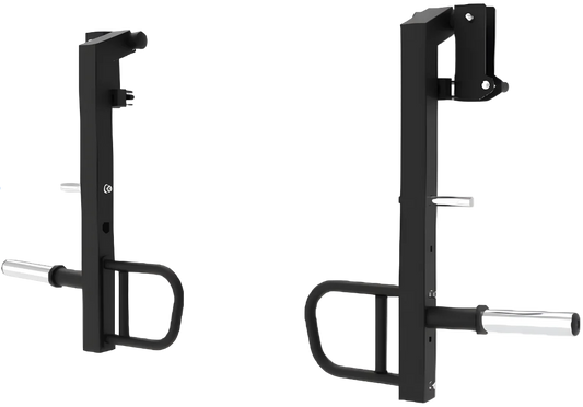 French Fitness FSR110 Jammer Arms - Angled front view