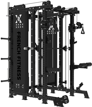 French Fitness FSR100 Commercial Functional Smith Rack System (New)