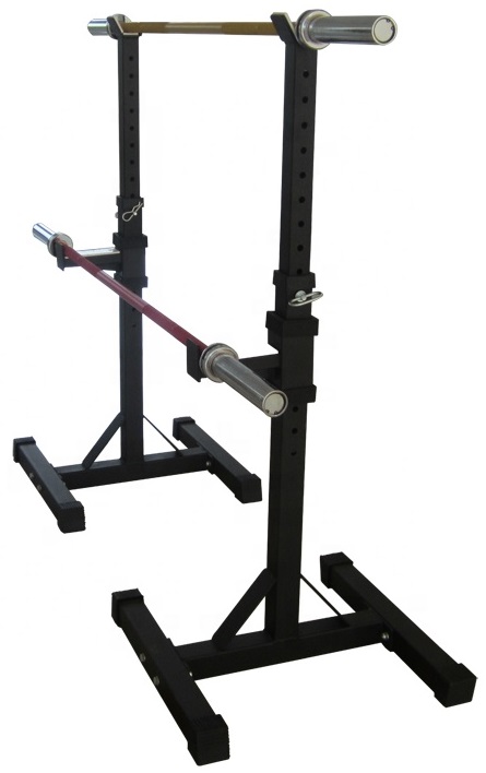 French Fitness R1 Dual Adjustable Squat Stand / Rack | Fitness Superstore