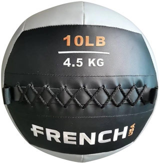 French Fitness Soft Medicine Wall Ball 10 lb (New)
