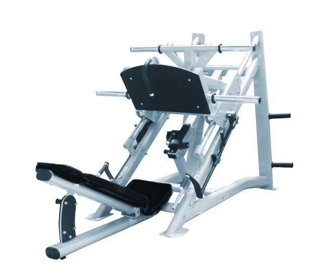 French Fitness FFS Silver 45 Degree Linear Leg Press Machine, Fitness  Superstore