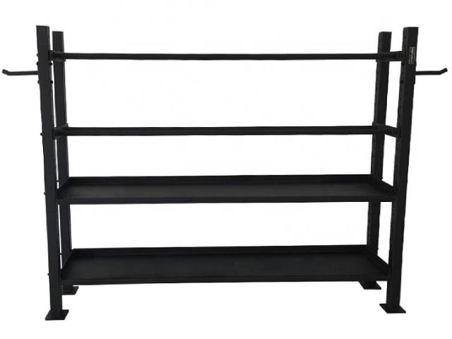 French Fitness 7 ft Combination Universal Storage Rack | Fitness Superstore